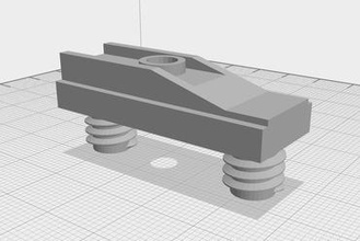 cerniera armadio su casa 3d print model - Mito3D