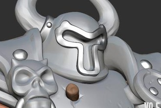 chaos knight v05 les jouets warhammer heroquest le guerrier chevalier figure test 3d print model - Mito3D