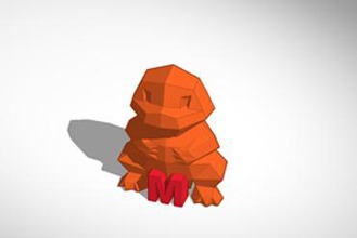 charmader games 3d print model - Mito3D