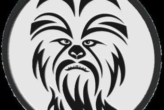 chewbacca coasters v3 For your home posavasos star wars 3d print model - Mito3D