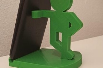 chilling - phone stand Other di3d phone stand isel trabalho1 chilling 3d print model - Mito3D