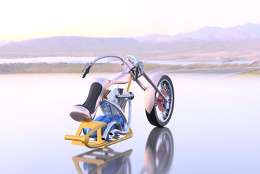 chopper Education bike fusion360 3D print model - Mito3D