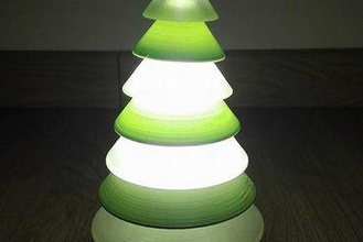 christmastree gadget di natale alberi le luci illuminazione buon 3d print model - Mito3D