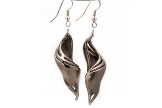 chrysalis earrings jewelry 3d print model - Mito3D