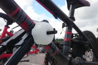 la vis de serrage écrou m8 d'autres fixation bouton voiture toit vélo rack 3d print model - Mito3D