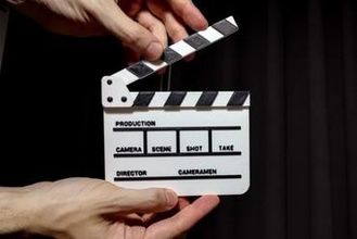 clap bi-matière gadget le clapet clapperboard dualstrusion double extrusion la réalisation de films film prop multimaterial 3d print model - Mito3D