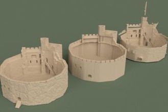 cleaned scan Miniatures 3d print model - Mito3D