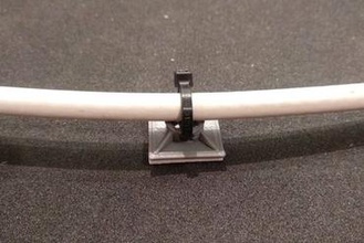 clip fermacavo fabricante de bricolaje la herramienta el cable las utilidades 3d print model - Mito3D