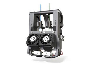 clon r1 - activo de enfriamiento y conductos actualización Impresora 3d piezas mejoras conducto refrigeración 3d print model - Mito3D