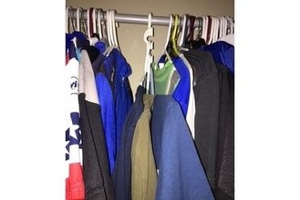 closet hanger For your home clothes 3d print model - Mito3D