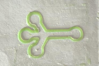 clover leaf cera stampa di dimostrazione techfortrade microfluidica lab-on-a-chip 3d print model - Mito3D