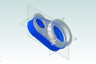 eje cnc accesorio de la aspiradora v17 otros paramétricas mejora geomagic alibre 3d print model - Mito3D