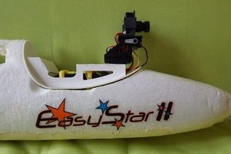 cockpit fpv easystar maker diy glider abel planeur 3d print model - Mito3D
