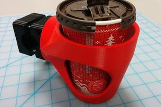 coffee cup holder 3d printer parts enhancements 3d print model - Mito3D