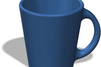 xícara de café sua casa o taça bebida espress chá caneca a office 3d print model - Mito3D