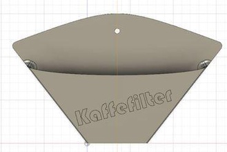coffee filter holder other 3d print model - Mito3D