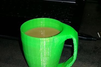 caneca de café sua casa xícara bebidas taça 3d print model - Mito3D