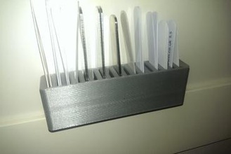 collar stays holder your home 3d print model - Mito3D