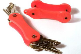 kompakter Schlüsselanhänger gadget Schlüssel keychain 3d print model - Mito3D