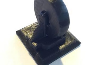 une roue complète les miniatures la roulette tabary petite 3d print model - Mito3D