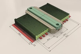 contour gauge print-in-place gadget 3d print model - Mito3D