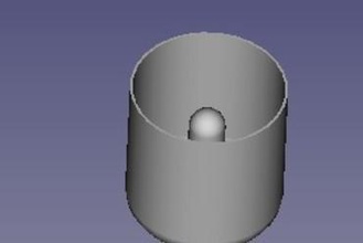 copa fossa Goras arquimedes formazione scolastica pitagoras vaso sifon 3d print model - Mito3D