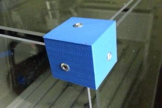 corner connector 3-way panels maker diy enclosure 3d print model - Mito3D