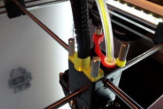 cubierta de la ultimaker 2 cabezal impresión Impresora 3d piezas mejoras 3d print model - Mito3D