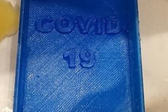 covid-19 soap tray immer trockener Seife hält länger covid19 Seifenablage Seifenschale Wirtschaft 3d print model - Mito3D