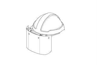 covid 19 viseira escudo capacete de segurança fbaert covid19 corona faceshield protecção, protetor 3d print model - Mito3D