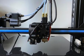 crialidade dual Bowden adaptador 175mm 3d impressora partes melhorias cr 10s extrusão 3d print model - Mito3D