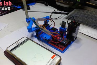creare doodle robot smartphone i giocattoli 3d print model - Mito3D