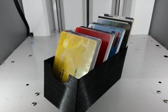 der Kreditkarten-Inhaber maker diy creditcard Halter 3d print model - Mito3D