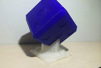 cube holder art cubes w rfel 3d print model - Mito3D