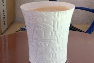 cup - science 3d printer parts enhancements 3d print model - Mito3D