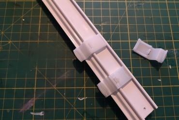 Vorhang Clip Schiene schonen abgesetzt Gardinenclip freecad öffnen Quelle Prusa 3d print model - Mito3D