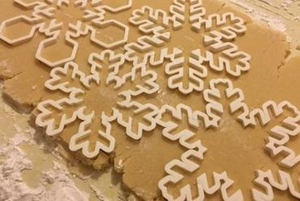 personalizzabile snowflake cookie cutter la vostra casa vacanza di natale cottura in forno stoccaggio regalo presente geek fiocco neve 3d print model - Mito3D
