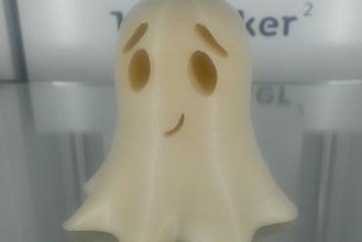 cute ghost your home glowfill glow-in-the-dark halloween 3d print model - Mito3D