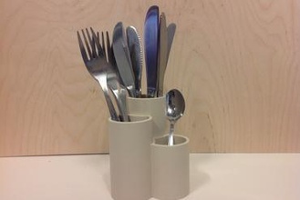 cutlery holder your home 3d print model - Mito3D