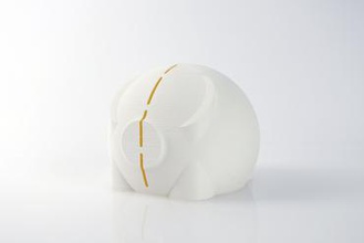 schneiden piggy bank Ihre home smart cut Schere design fusion 360 Geld Einsparungen sicher 3d print model - Mito3D