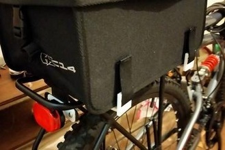 ciclo cremagliera sacchetto monta per tuo casa bicicletta accessorio 3d print model - Mito3D