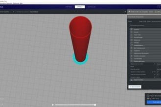 cylindre vase test 3d printer parts enhancements 3d print model - Mito3D
