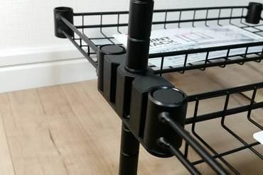daiso join rack shelf connector parametric version Maker/DIY joint 3d print model - Mito3D