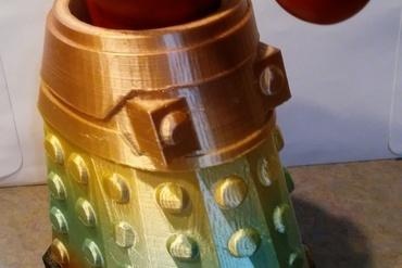 dalek pepper mill-revised For your home dr who sur la table 3d print model - Mito3D