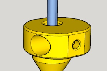 davinci jr özel nozzle 3d yazıcı donanımları parçaları 3D print model - Mito3D