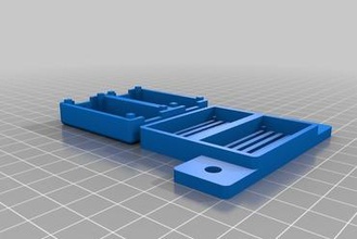 convertidor dc - de doble montaje Impresora 3d piezas mejoras dc-dc 2020 3d print model - Mito3D
