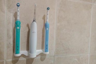 cure odontoiatriche di base la vostra casa spazzolino da denti elettrico airfloss braun philips bagno dentalcare archiviazione 3d print model - Mito3D