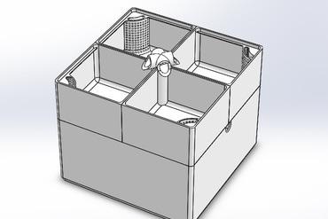 desktop coltura idroponica per tuo casa impianti pentole serra semi 3d print model - Mito3D