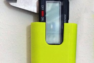 digital caliper holder maker diy digtal wall mount pegboard measuring tool toolholder 3d print model - Mito3D