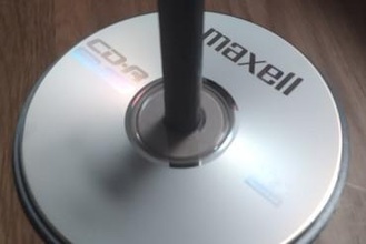 disc holder cd dvd bluray storage stack tray 3d print model - Mito3D